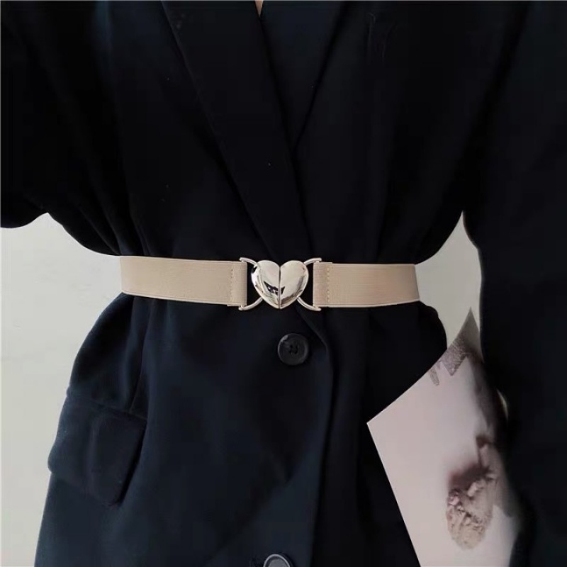 Thắt Lưng Vải Canvas Khóa Hình Trái Tim / Nhiều Màu Tùy Chỉnh Thời Trang Cho Nữ