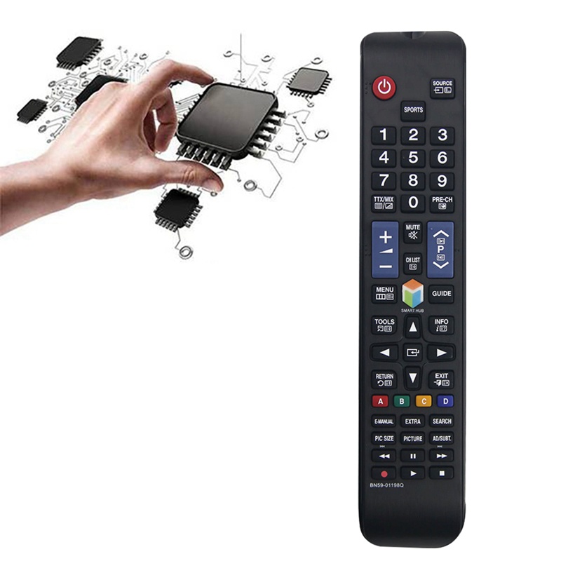 BN59-01198Q Replace Remote for Samsung Smart TV UE40JU6445K UE55JU6445K T32E390SX
