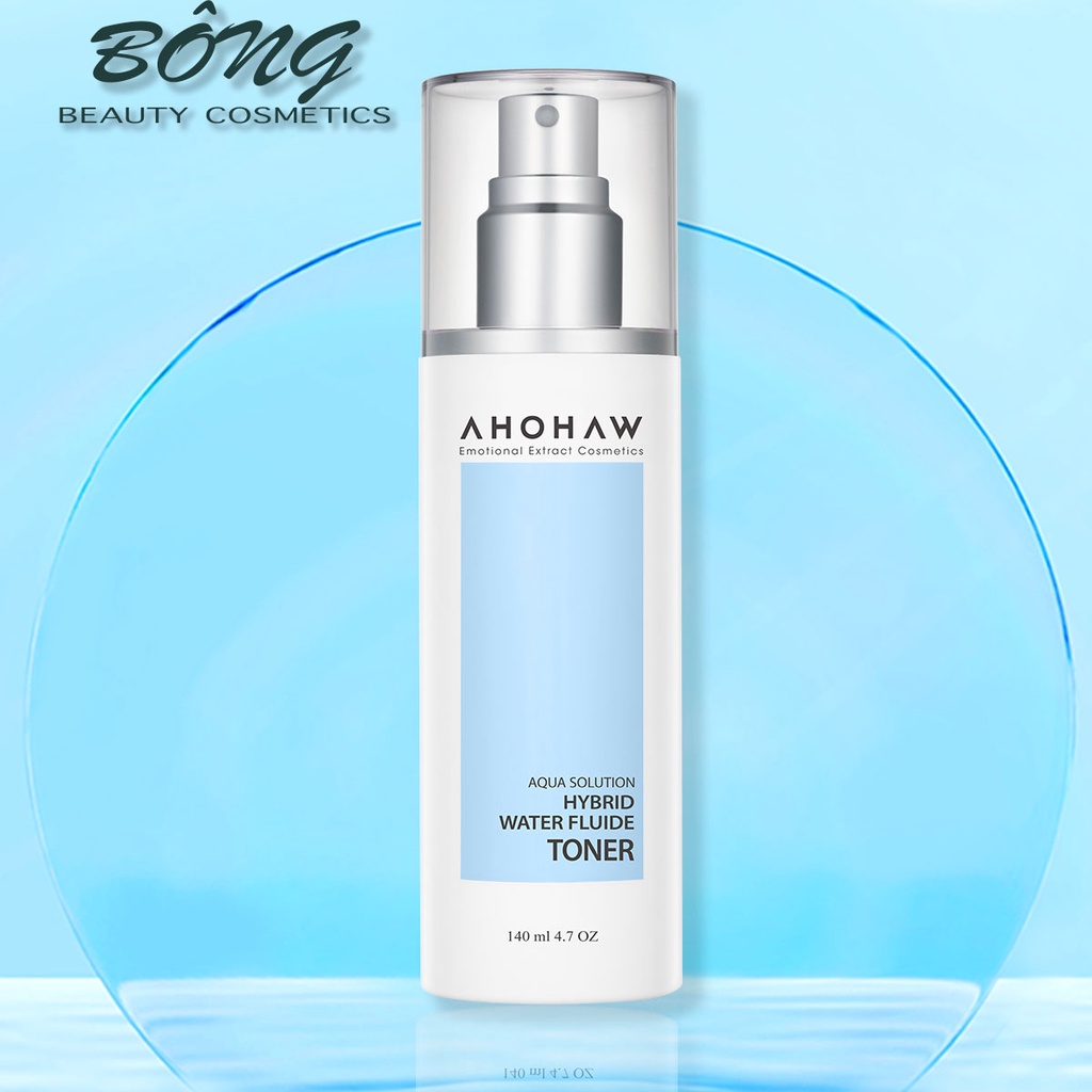 Toner Cân Bằng Da Và Điều Chỉnh Độ Ẩm HYBRID WATER FLUIDE TONER AHOHAW ( Chính Hãng )