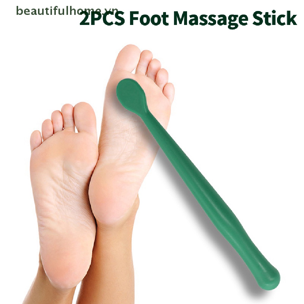 Set 2 Gậy Mát Xa Chân Bằng Nhựa Chuyên Dụng Cho Spa