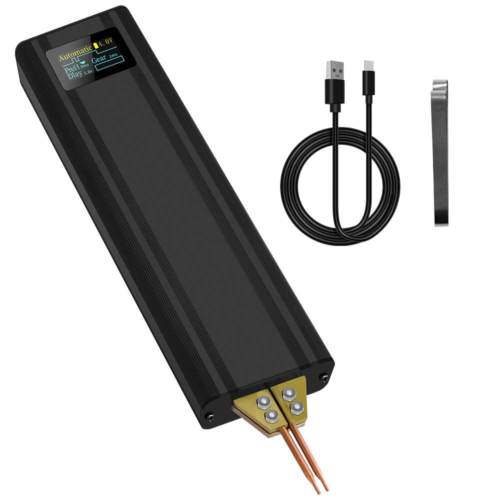 Bộ Máy Hàn Điện Cầm Tay Mini Có Màn Hình Pin Lithium 18650