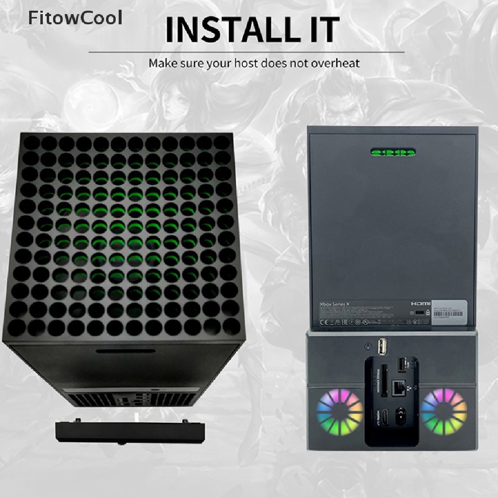 Quạt Tản Nhiệt Làm Mát Hai Cánh Cổng USB Cho Xbox Series X