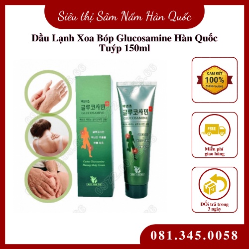 Combo 10 chai dầu lạnh glucosamine Hàn Quốc