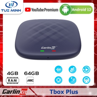 Android Box Carlinkit Tbox Plus - Ram 4GB, Bộ nhớ trong 64GB, Android 12