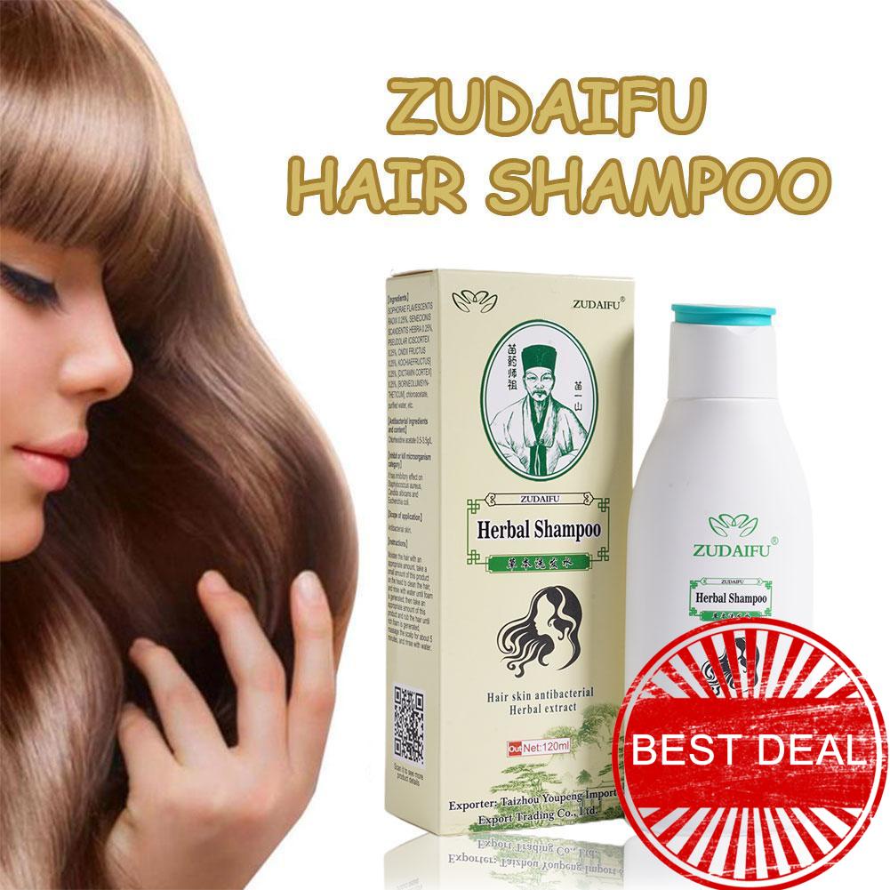 Dầu Gội 120Ml Zudaifu Hỗ Trợ Cải Thiện Bệnh Vẩy Nến / Chàm / Chàm Tóc D0Y2