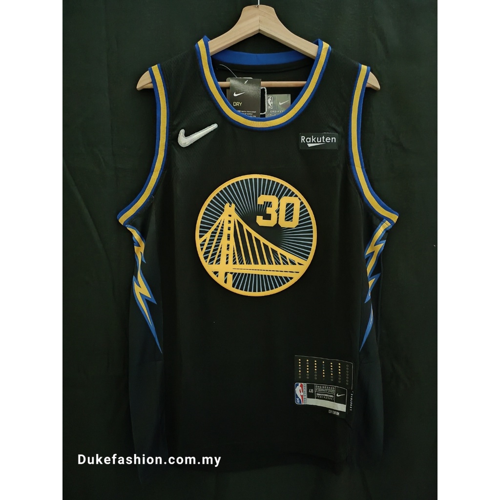 Áo Thun Số 30 STEPHEN CURRY JERSEY Màu Vàng Kim
