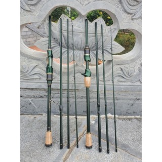  Cần Câu 4 khúc Lure Cemreo Macans Đứng Và Ngang 