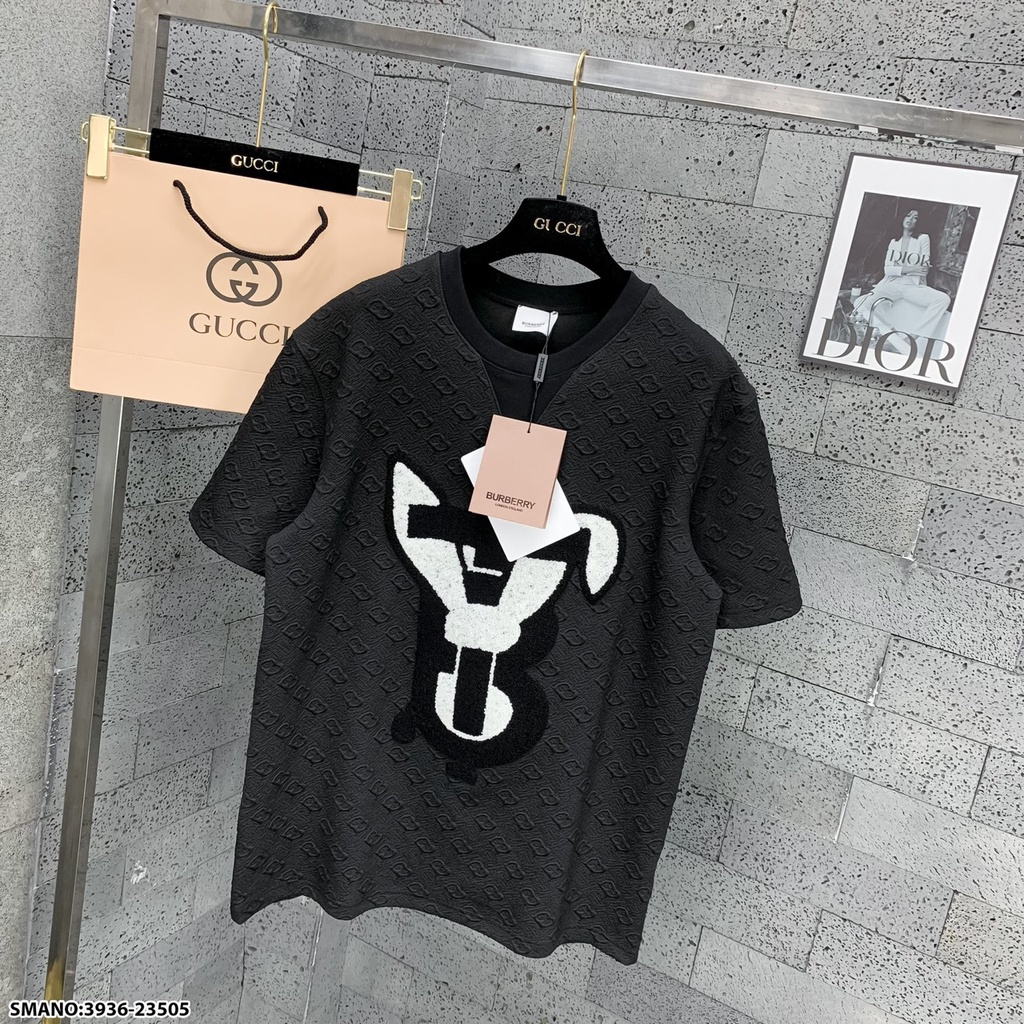 Áo Thun Xốp Nam Nữ Vân BB Tang Chữ Lông Xù Dày Mịn Trẻ Trung Cực HOT TREND