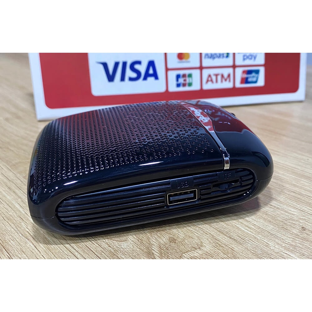 MÁY TRỢ GIẢNG APORO T21 2.4G | MIC KO DÂY, CS 20W, BLUETOOTH, GHI ÂM