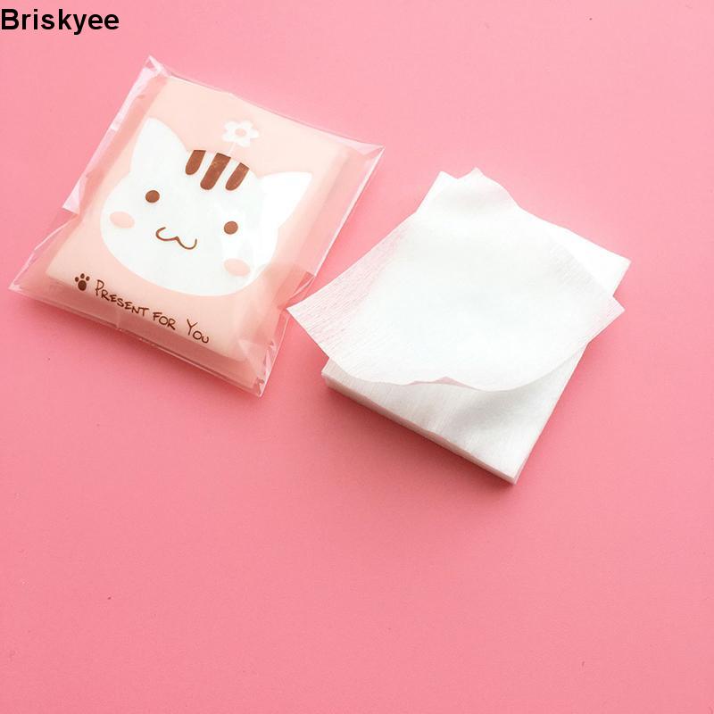 🎶Bông Tẩy Trang Mini Bỏ Túi Du Lịch - Bông tẩy Trang Gói 25 Miếng Xinh Xắn