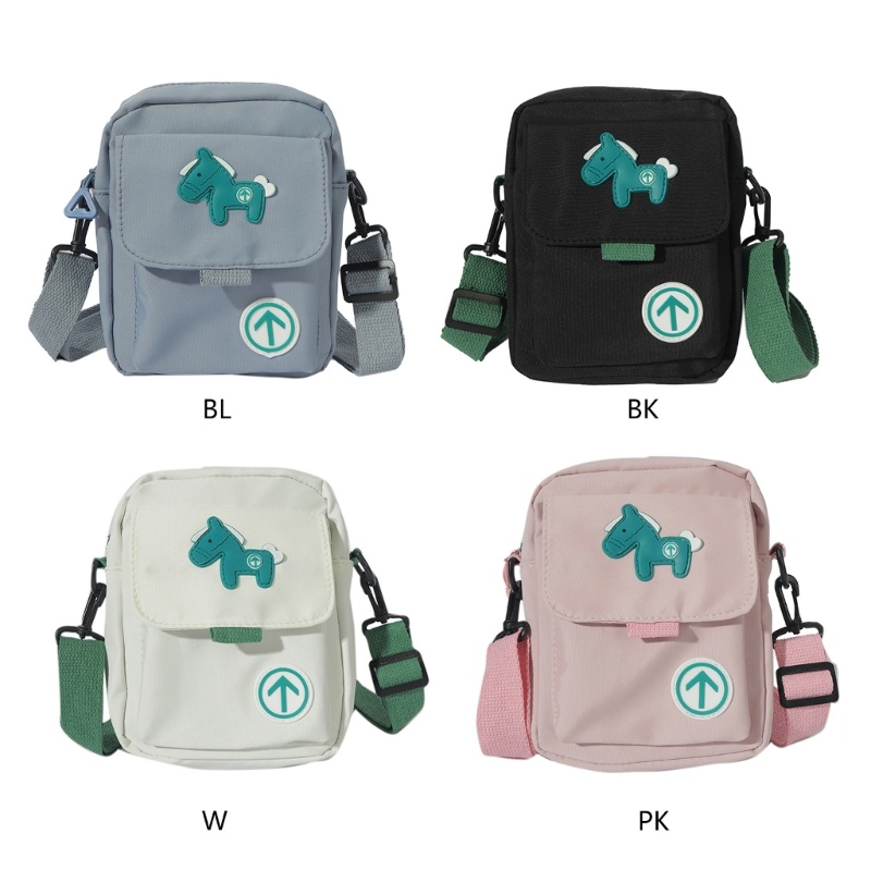 Túi Đeo Chéo Vai Bằng Nylon Họa Tiết Hoạt Hình Dành Cho Nữ