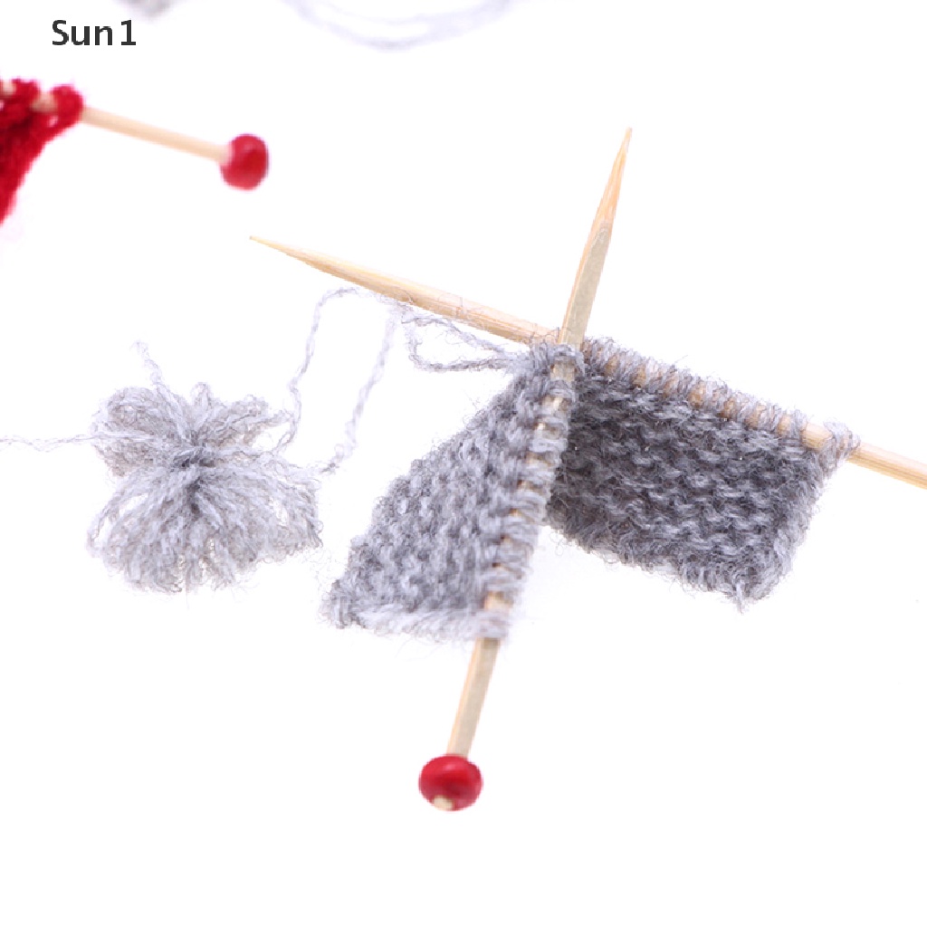 1 Mô Hình Áo Len Dệt Kim Thủ Công Thu Nhỏ Dành Cho Búp Bê DIY