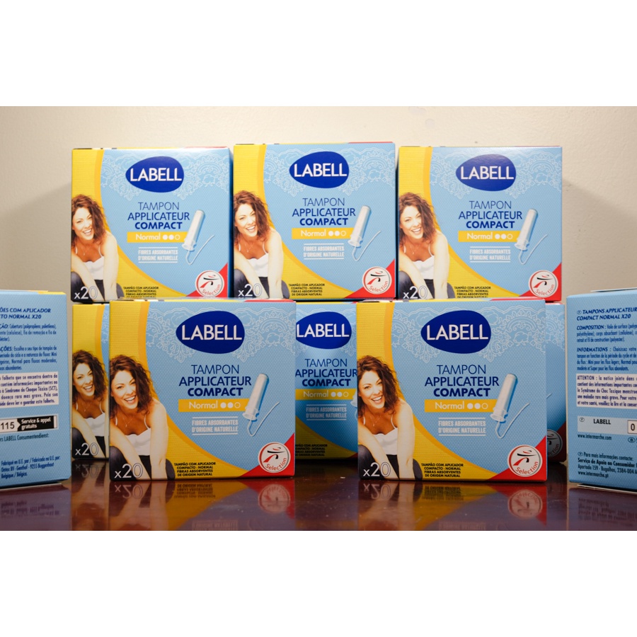 Tampon Labell dạng que ngày thường có cần đẩy  20M