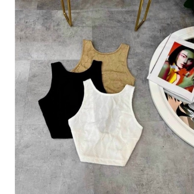 ÁO SÁT NÁCH HỞ LƯNG CỔ TRÒN GÂN RUA MS80190