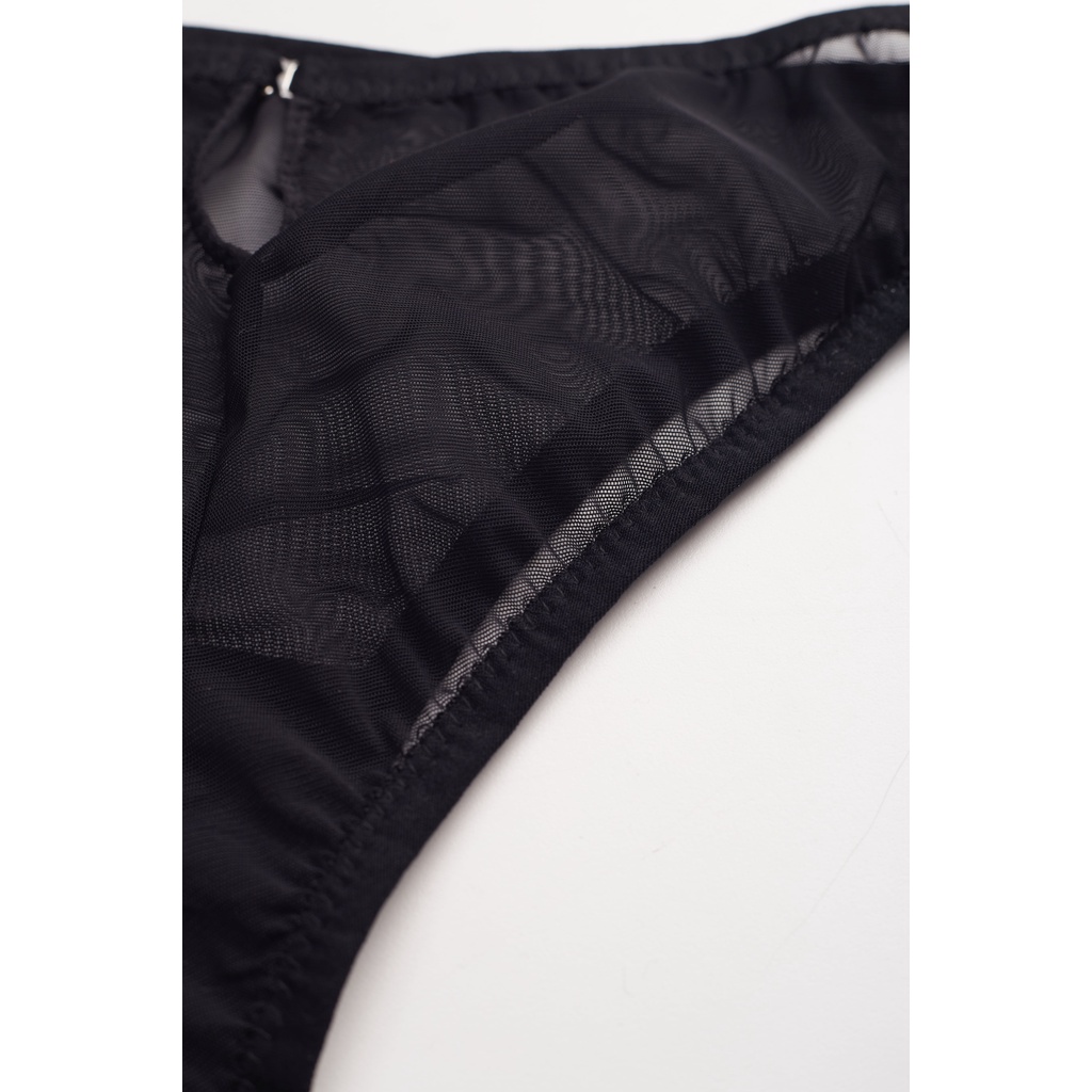 Áo lót Charmi sheer clasp đen kèm đệm mỏng Lace.thelabel | BigBuy360 - bigbuy360.vn