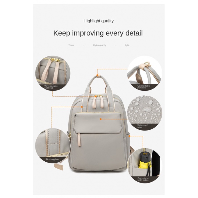 Túi Đựng laptop 14 inch Bằng Vải oxford Chống Thấm Nước Chống Trộm