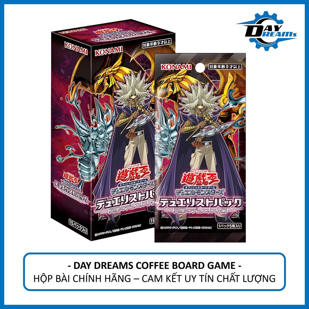 Hộp Bài Ma Thuật - Duelists Of Gloom (Duelist Pack: DP24) - Bài Yu-Gi-Oh! Chính Hãng Giá Rẻ