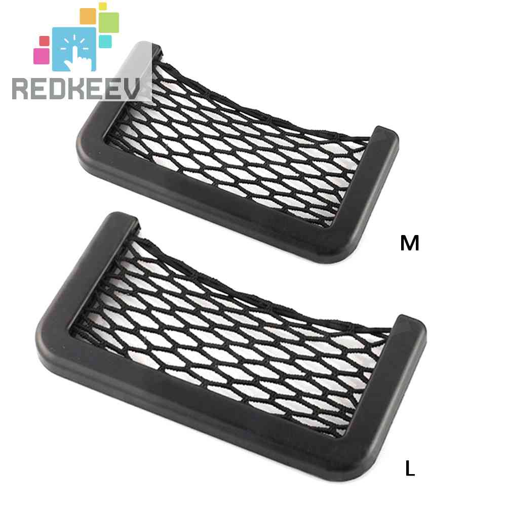 Túi Lưới Đựng Điện Thoại Trên Xe Hơi Giá Đỡ