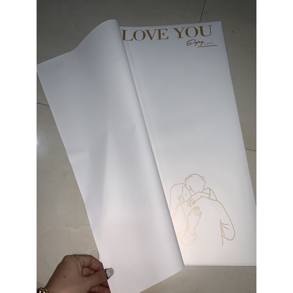 GIẤY 2 MẶT I LOVE YOU