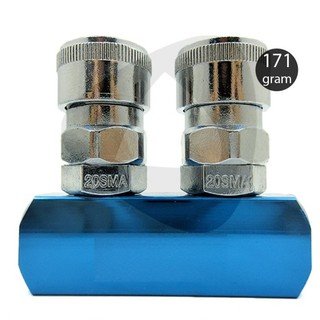 Bộ đầu nối, khớp nối dây hơi - nối nhanh khí nén chia 2 ngang