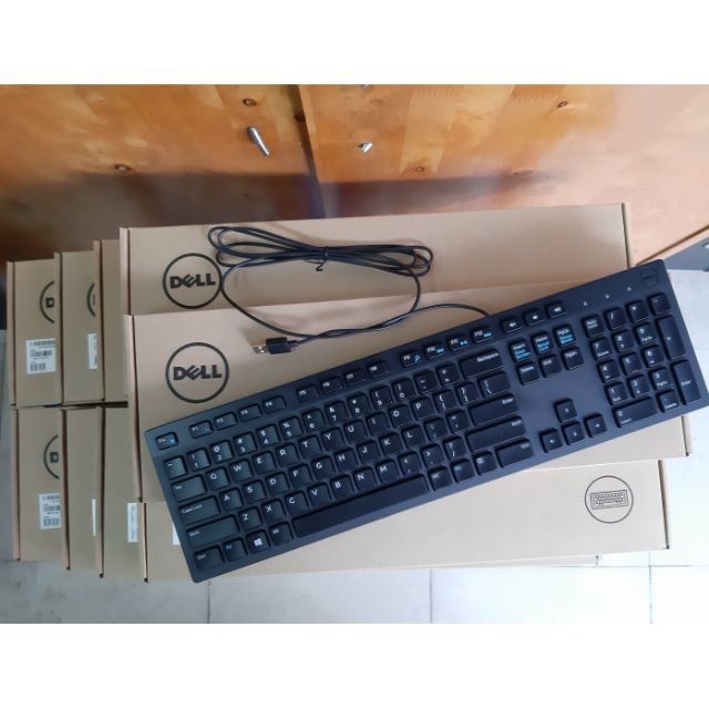 Bàn Phím DELL KB216- Có Dây- Hàng Mới + Chính Hãng FPT 100%