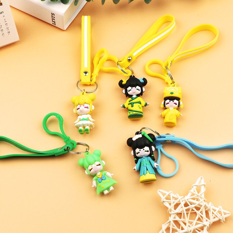 Móc Khóa Điện Thoại Hình Hoạt Hình Đáng Yêu