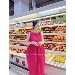 Váy bầu xếp li freesize 5 mầu