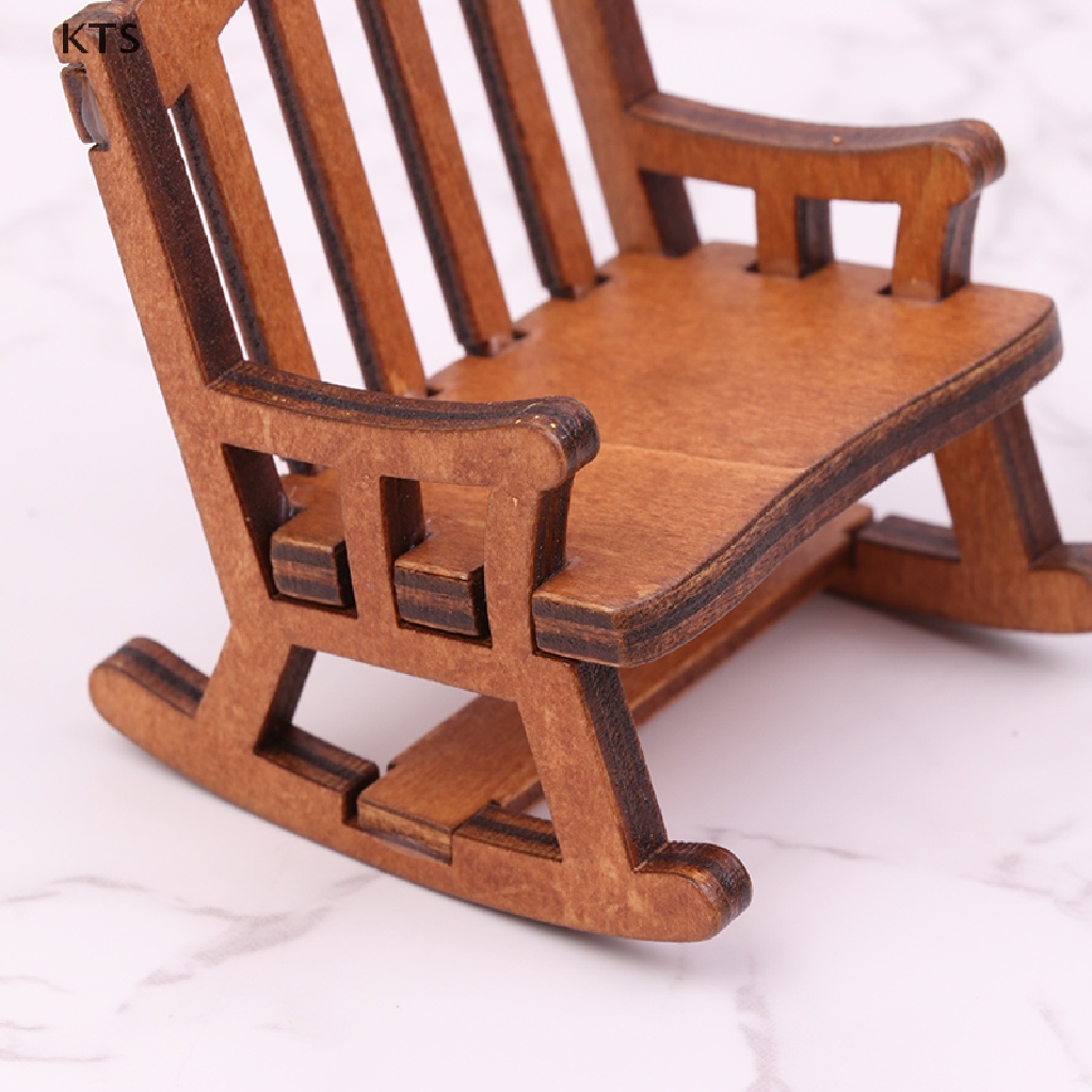 Mô Hình Ghế Bập Bênh Mini Trang Trí Nhà Búp Bê