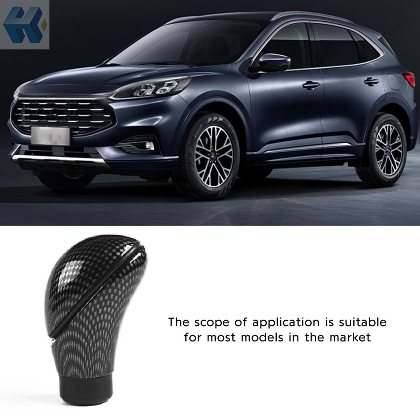 Tay Nắm Cần Số Xe Hơi Họa Tiết Sợi Carbon Cao Cấp