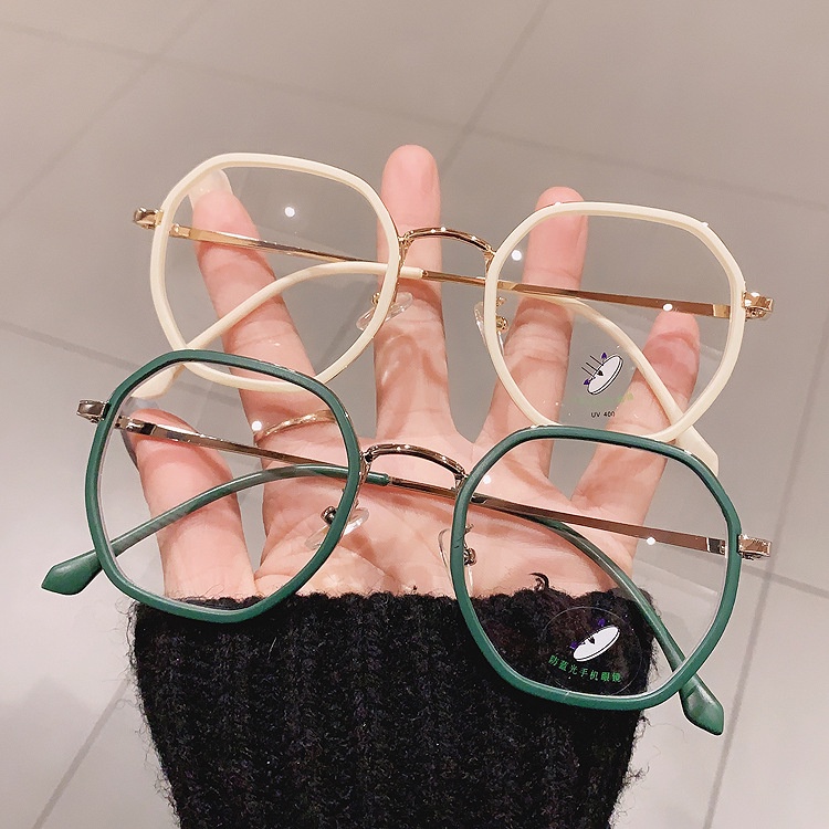 Kính Mát Gọng Lớn Chống Ánh Sáng Xanh Thời Trang Cho Nam Và Nữ