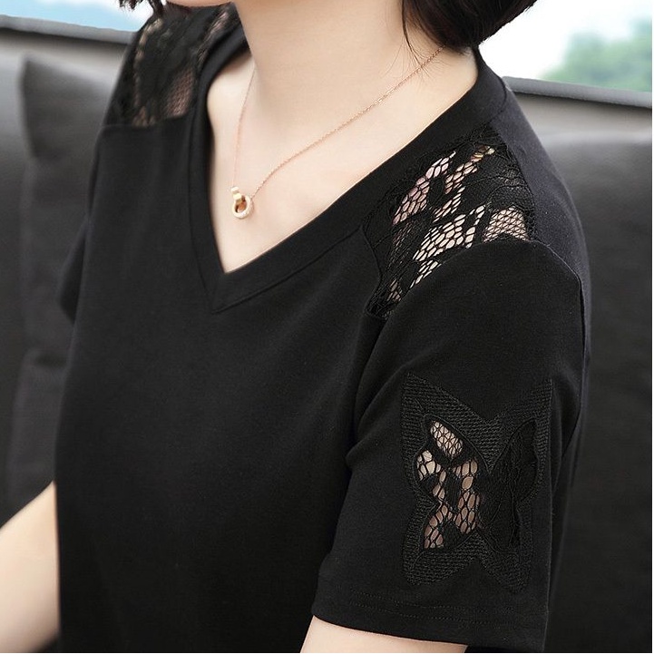 Áo Thun Cotton Dáng Rộng Che Bụng Thời Trang Mùa Hè 2023 Cho Mẹ Và Bé
