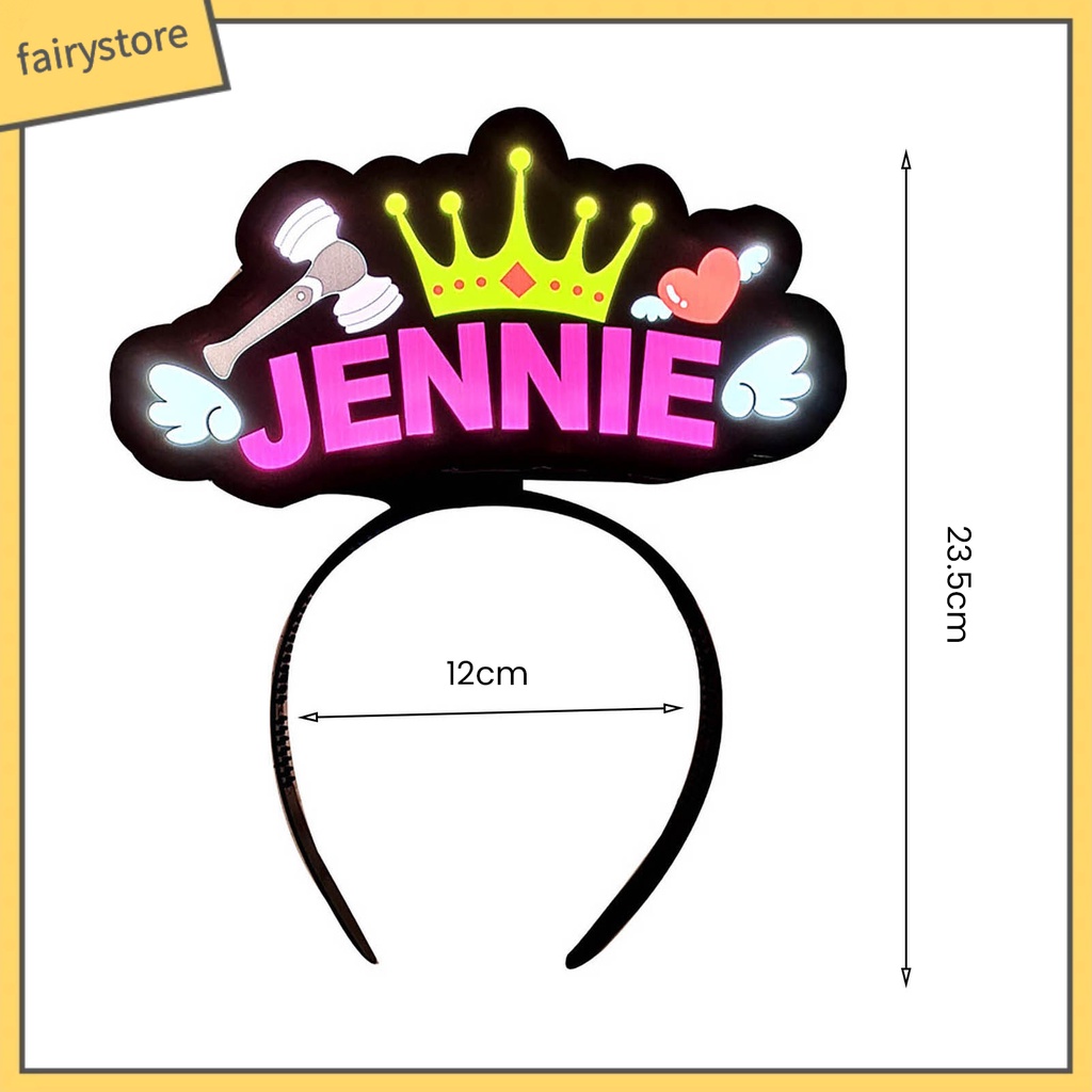 [Fairy1] Băng Đô Màu Đen Bằng Acrylic Chống Trượt Có Thể Tháo Rời Hỗ Trợ Quạt