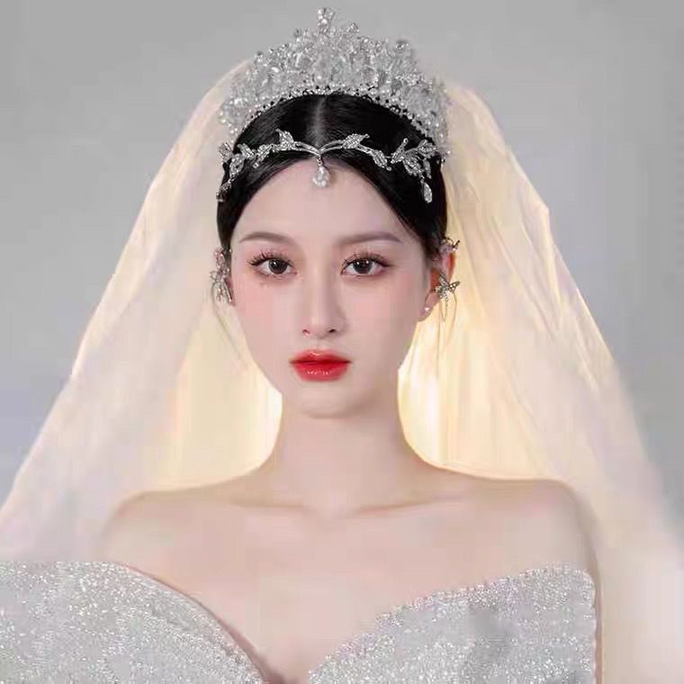 Vương Miện Công Chúa Cao Cấp Sang Trọng Cho Cô Dâu