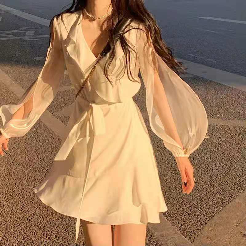 Đầm BabydollSkirt Không Tay Eo Cao Phong Cách Thời Trang Xuân Hè 2022 Mới