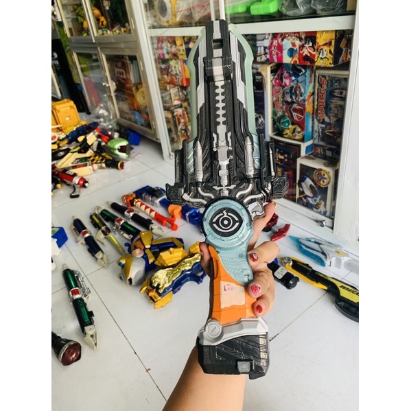 Đồ chơi siêu nhân Bandai Kamen Rider Ghost 4-Mode Change DX Gangan Saber