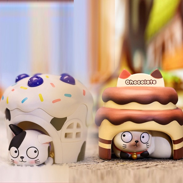 ★Đồ Chơi HGTOYS Hg HGTOYS★   Đồ Chơi Hộp Quà Tặng Thời Trang POPMART Fish House Series