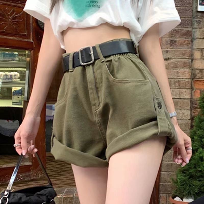Quần sooc demin hàng bigsize màu xanh lạ mắt , hàng Quảng Châu loại 1