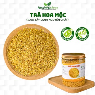 Trà hoa mộc quế thượng hạng - trà hoa mộc sấy khô thơm ngon - huyền hà shop