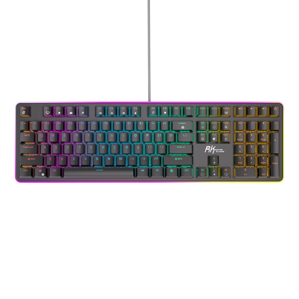 Royal kludge Bàn Phím Cơ rgb Có Dây Đèn Nền / cherry / outemu switch rk918