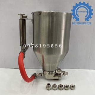 Phễu phun sơn sần , phun tạo gai , phun gấm - dùng hơi khí nén