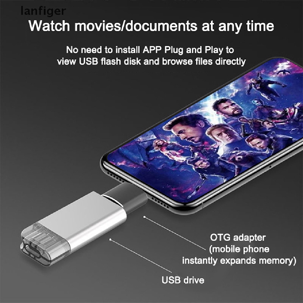 Đầu Chuyển Đổi Lanf USB 3.0 OTG Cho iPhone iPad