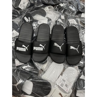 Dép Puma Cool Cat đen full black chính hãng