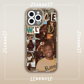 Ốp lưng iphone và samsung xiaomi oppo cạnh vuông Jicase Juice Wrld Vintage Aesthetic Rapper USUK 