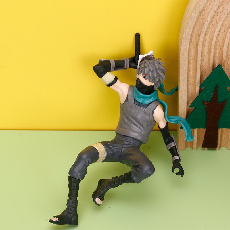 Mô Hình Đồ Chơi Nhân Vật Kakashi Trong Phim Hoạt Hình "Naruto" 19CM Bằng PVC