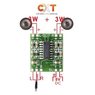 PAM8403 Module khuếch đại Audio 2x3W