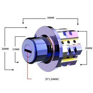 Ốp (Tay Nắm) Phôi Chìa Khoá TiTan