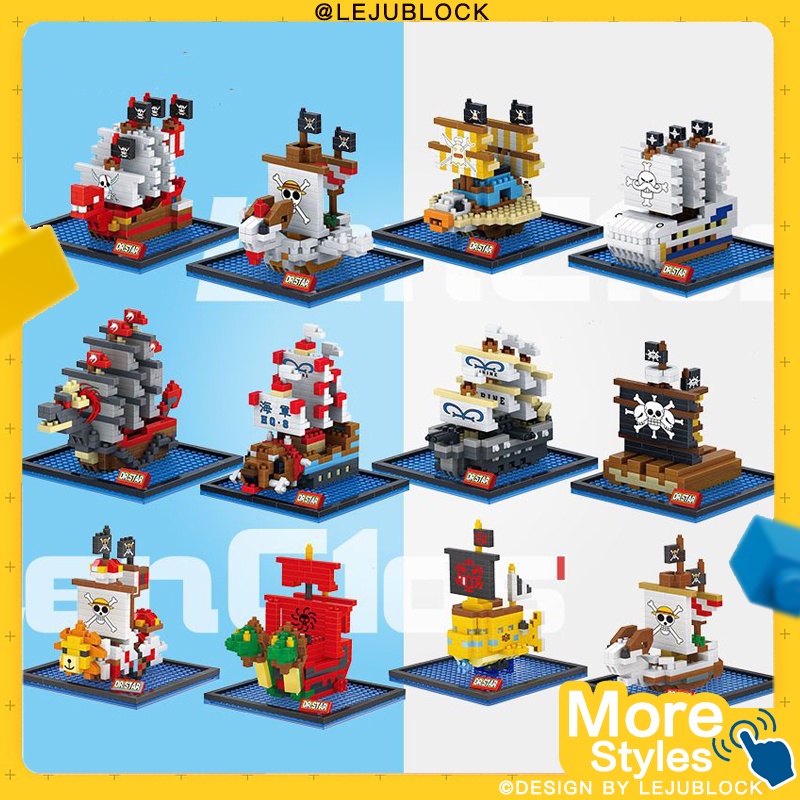 Khối xây dựng tàu cướp biển Ngàn Nắng nano block lego đồ chơi cho trẻ em câu đố ghép hình tự làm quà tặng cho bạn trai Món quà sinh nhật  đivui vẻ người mẫu nhân vật thuyền rồng thuyền buồm du thuyền