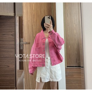Áo khoác jeans dáng lửng - KB21