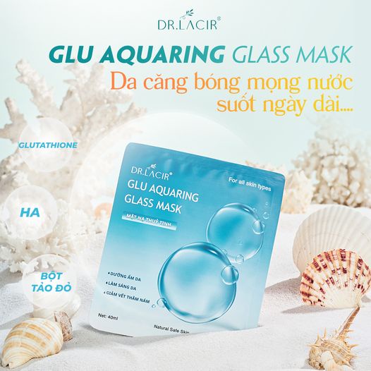 Mặt Nạ Thuỷ Tinh Glutathione Căn Bóng Dr Lacir