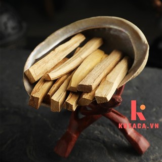 Gỗ thanh tẩy palo santo thảo mộc xông nhà, gỗ thánh peru đốt thơm nhà, khử mùi ẩm mốc, an yên, chữa lành